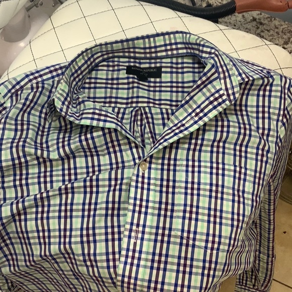 Banana Republic non iron SLIM FIT size M - Picture 2 of 4